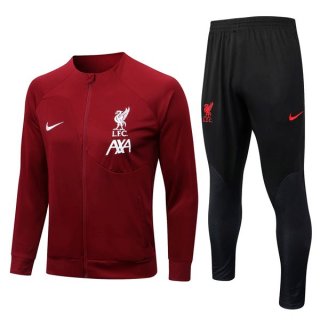 Survetement Liverpool 2022 2023 Noir Rouge Survetement Liverpool 2022 2023 Noir Rouge