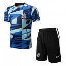 Maillot Entrainement Inter Milan Ensemble Complet 2022 2023 Bleu