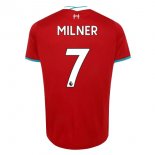 Maillot Liverpool NO.7 Milner Domicile 2020 2021 Rouge Pas Cher