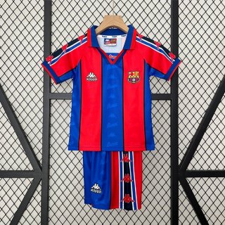 Maillot Barcelone Domicile Enfant Retro 1995 1997 Maillot Barcelone Domicile Enfant Retro 1995 1997