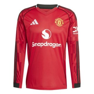 Thailande Maillot Manchester United Domicile ML 2025 2026 Thailande Maillot Manchester United Domicile ML 2025 2026