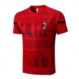 Maillot Entrenamien AC Milan 2022 2023 Rouge