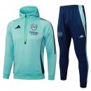 Survetement Capuche Arsenal 2025 2026 Vert