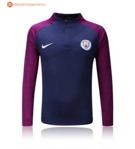 Survetement Manchester City Enfant 2017 2018 Bleu Purpura Pas Cher