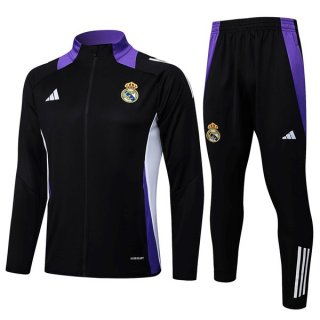 Survetement Real Madrid 2025 2026 Noir Purpura Survetement Real Madrid 2025 2026 Noir Purpura