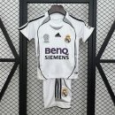 Maillot Real Madrid Domicile Enfant Retro 2006-2007