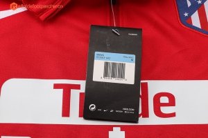 Survetement Atlético de Madrid 2017 2018 Rouge Pas Cher