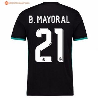 Maillot Real Madrid Exterieur B.Mayoral 2017 2018 Pas Cher Maillot Real Madrid Exterieur B.Mayoral 2017 2018 Pas Cher