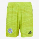 Pantalon Leicester City Gardien 2021 2022 Jaune Pas Cher