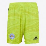 Pantalon Leicester City Gardien 2021 2022 Jaune Pas Cher