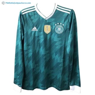 Maillot Allemagne Exterieur ML 2018 Vert Pas Cher Maillot Allemagne Exterieur ML 2018 Vert Pas Cher