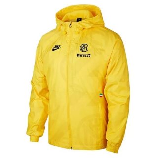 Coupe Vent Inter Milan 2020 2021 Jaune Pas Cher Coupe Vent Inter Milan 2020 2021 Jaune Pas Cher
