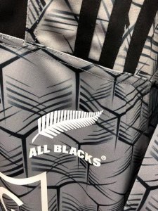 Maillot Entrainement All Blacks 2018 Gris Pas Cher