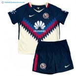 Maillot Club America Domicile Enfant 2017 2018 Jaune Bleu Pas Cher