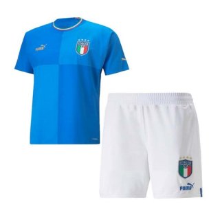 Maillot Italie Domicile Enfant 2022 Bleu Maillot Italie Domicile Enfant 2022 Bleu