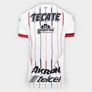 Maillot CD Guadalajara Exterieur Femme 2018 2019 Blanc Pas Cher