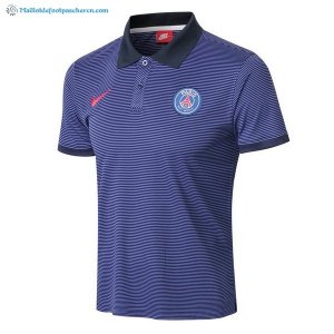 Polo Paris Saint Germain Ensemble Complet 2017 2018 Bleu Pas Cher