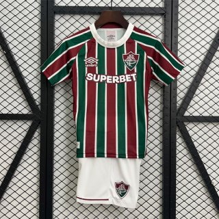 Maillot Fluminense Domicile Enfant 2025 2026 Maillot Fluminense Domicile Enfant 2025 2026