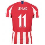 Thailande Maillot Atlético de Madrid NO.11 Lemar Domicile 2019 2020 Rouge