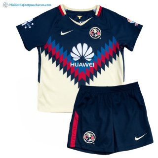 Maillot Club America Domicile Enfant 2017 2018 Jaune Bleu Pas Cher Maillot Club America Domicile Enfant 2017 2018 Jaune Bleu Pas Cher