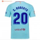 Maillot Barcelona Exterieur S.Roberto 2017 2018 Pas Cher