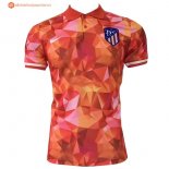 Polo Atlético de Madrid 2017 2018 Orange Pas Cher