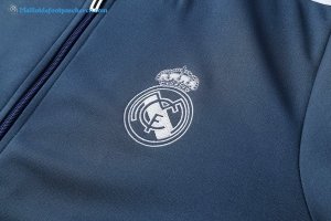 Survetement Real Madrid 2018 2019 Bleu Pas Cher