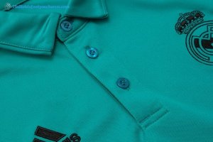 Polo Real Madrid Ensemble Complet 2017 2018 Vert Pas Cher