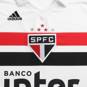 Maillot São Paulo Domicile 2018 2019 Blanc Pas Cher