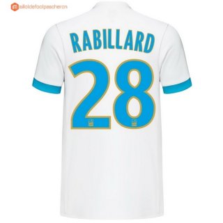 Maillot Marseille Domicile Rabillard 2017 2018 Pas Cher