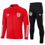 Survetement Benfica 2020 2021 Rouge Noir Pas Cher