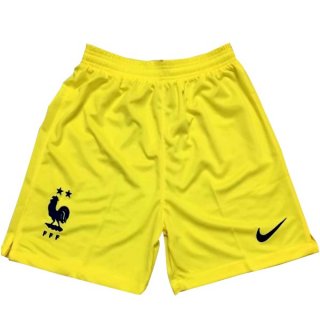 Pantalon France Gardien 2018 Jaune Pas Cher