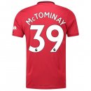 Maillot Manchester United NO.39 McTominay Domicile 2019 2020 Rouge