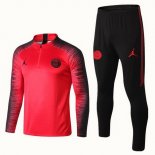 JORDAN Survetement Enfant Paris Saint Germain 2018 2019 Rouge Marine Pas Cher