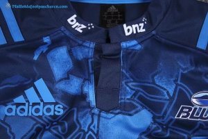 Maillot Rugby Blues 2017 2018 Bleu Pas Cher
