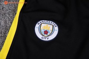 Survetement Manchester City 2017 2018 Jaune Noir Pas Cher