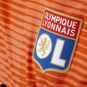 Maillot Lyon Third Femme 2018 2019 Orange Pas Cher