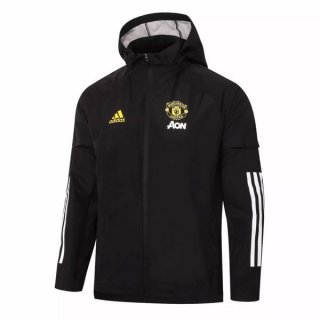 Coupe Vent Manchester United 2020 2021 Noir Jaune Pas Cher Coupe Vent Manchester United 2020 2021 Noir Jaune Pas Cher