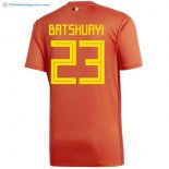 Maillot Belgica Domicile Batshuayi 2018 Rouge Pas Cher