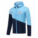 Coupe Vent Manchester City 2019 2020 Azul Clair Pas Cher