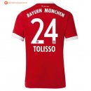 Maillot Bayern Munich Domicile Tolisso 2017 2018 Pas Cher