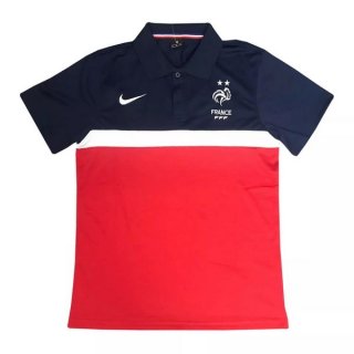 Polo France 2020 Bleu Rouge Pas Cher