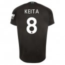 Maillot Liverpool NO.8 Keita Third 2019 2020 Noir Pas Cher