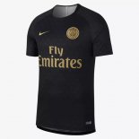 Maillot Entrainement Paris Saint Germain 2018 2019 Noir Oro Pas Cher