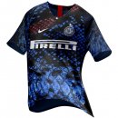 EA Sport Maillot Inter Milan 2018 2019 Bleu Pas Cher