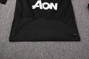 Survetement Manchester United 2018 2019 Rouge Noir Blanc Pas Cher
