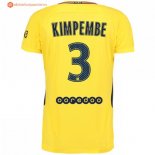 Maillot Paris Saint Germain Exterieur Kimpembe 2017 2018 Pas Cher