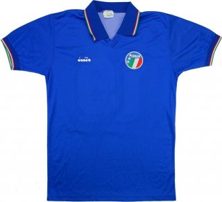 Maillot Italie Domicile Retro 1990 Azul Pas Cher Maillot Italie Domicile Retro 1990 Azul Pas Cher