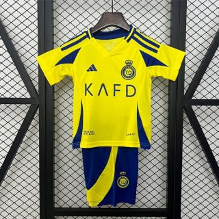Maillot Al-Nassr FC Domicile Enfant 2024 2025 Maillot Al-Nassr FC Domicile Enfant 2024 2025