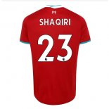 Maillot Liverpool NO.23 Shaqiri Domicile 2020 2021 Rouge Pas Cher